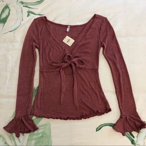 Free People keyhole top